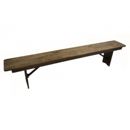 Banc en bois pliable