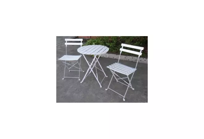 Table ronde pliable terrasse