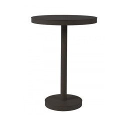 Table haute Ø60 en aluminium