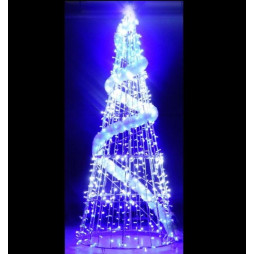 Décors Sapin cône lumineux en 3D à poser