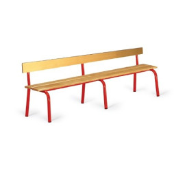 Mobilier urbain, Matériel de collectivités, Bancs de jardin, Extérieur  Chaise coque plastique empilable Hélène Ø 22 mm - Chaises de collectivités  - Mobilier intérieur