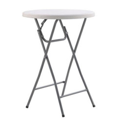 Visuel de la table mange Debout pliant Ø 85 cm - Net Collectivités