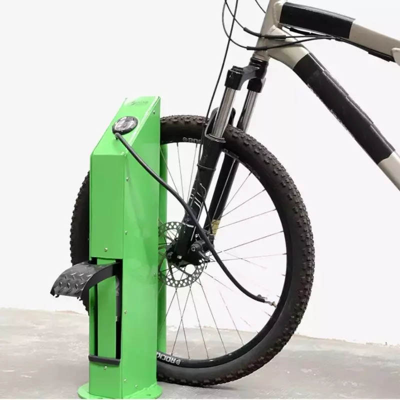 Pompe à vélo extérieur