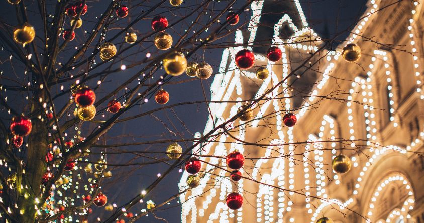 décorations de Noël ville