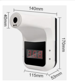 Thermomètre sans contact mural ou sur trepied-netcollectivites