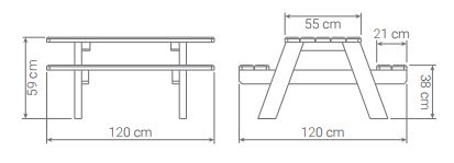 dessin-technique-table-pique-nique-repas