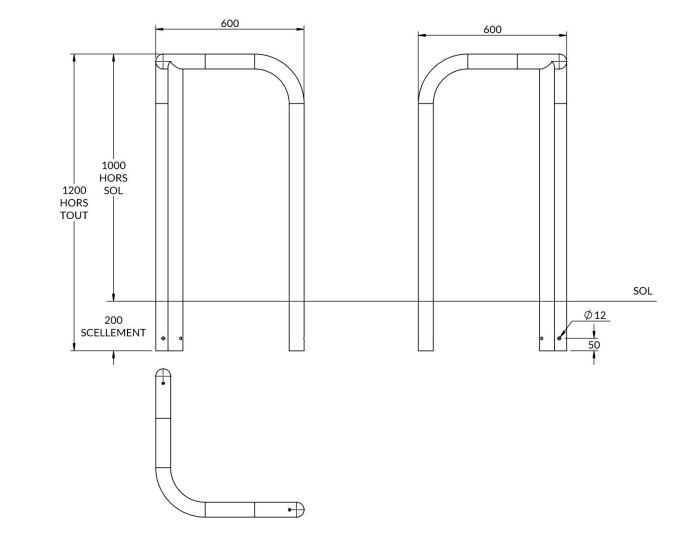 Arceaux d'angle de protection