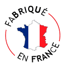 Logo fabriqué en France - Table de pique nique en béton modèle Salsa de Net Collectivités